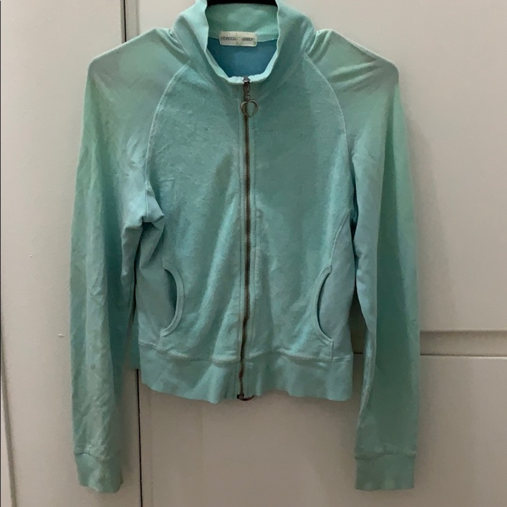 Rebecca Beeson terry cloth zip up